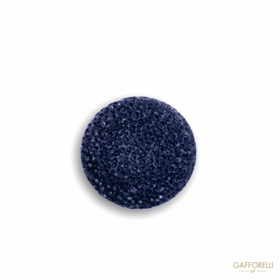 Polyester Button With Lava Rock Effect D312 - Gafforelli Srl