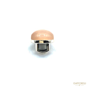 Polyester Buttons with Golden Shade Base - Art. 9040