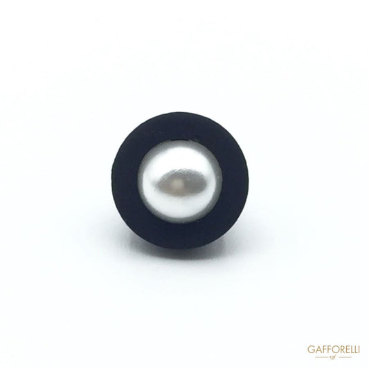 Polyester Buttons with Pearl - Art. 9103 Pe polyester