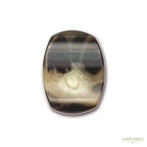 Polyester Buttons with Rounded Sides - Art. 6345 polyester