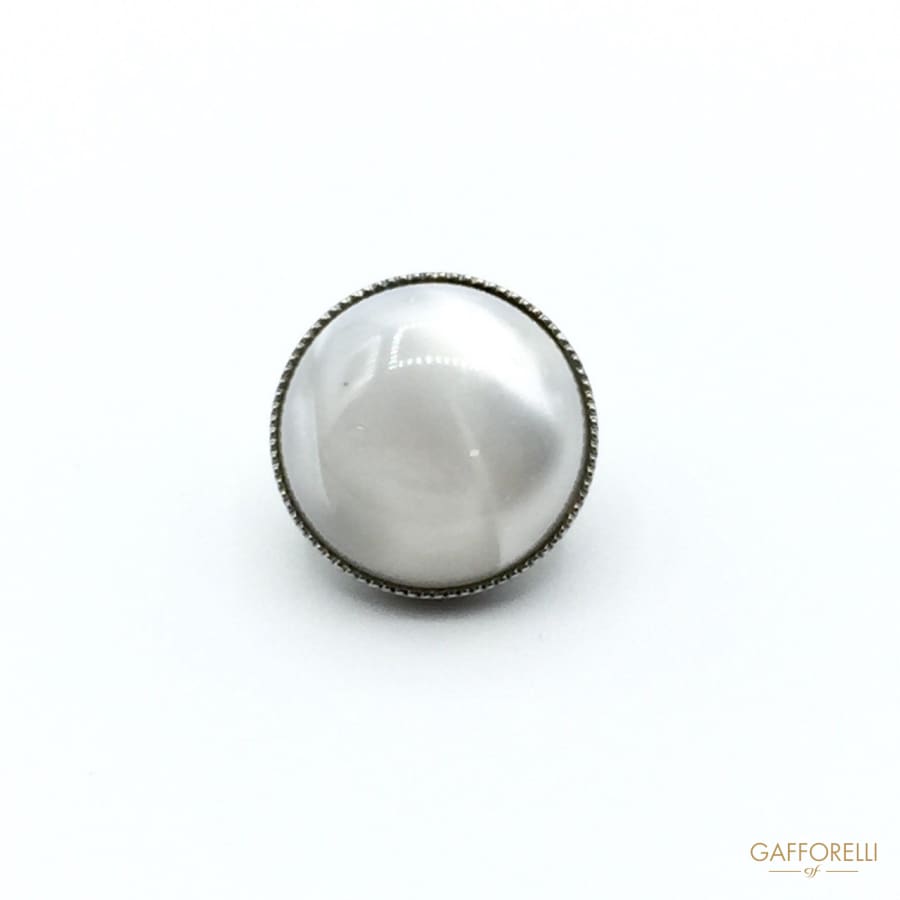 Polyester Half Ball Buttons with Settled Shank - Art. 6324