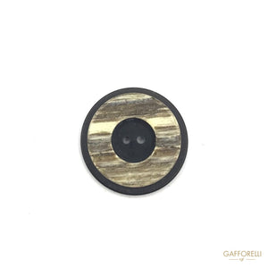 Polyester Horn Effect Button - Art. 6613 polyester buttons