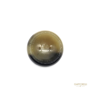 Polyester Horn Effect Button - Art. D191 polyester buttons