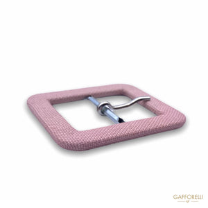 Rectangular Buckle Covered In Fabric 1363- Gafforelli Srl