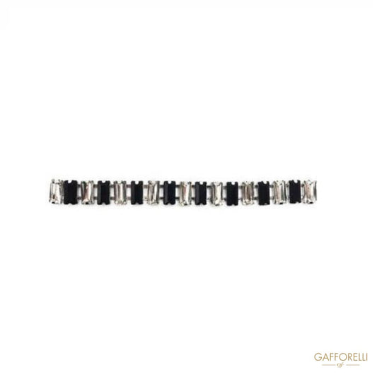 Rectangular Rhinestone Chains A248 - Gafforelli Srl
