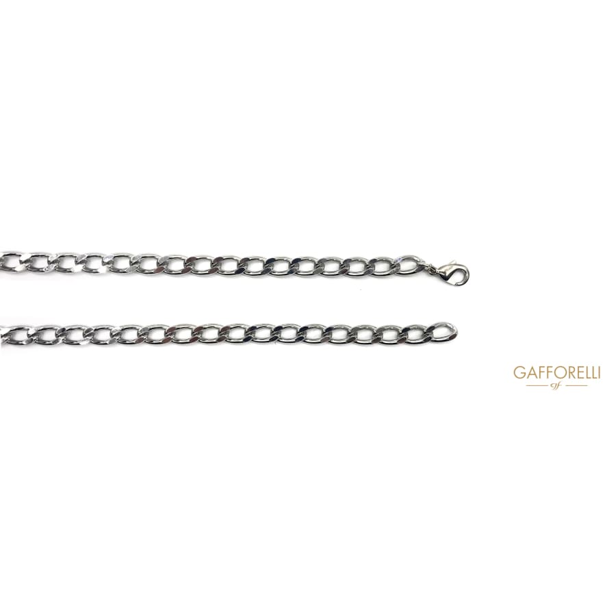 Rectangular Rhinestones Chain Belt 95 Cm - Art. C210