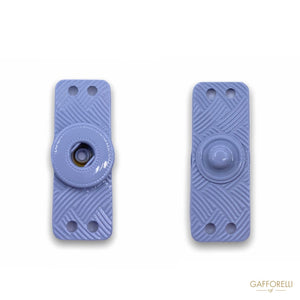 Rectangular Snap Button Fu 81 - Gafforelli Srl LIGHT