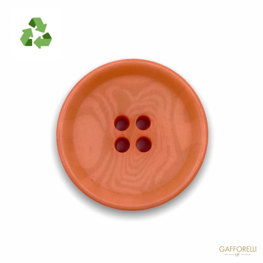 Recycled Button In Corozo Powder D286 - Gafforelli Srl