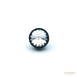 Rhinestone Buttons with Thin Border - Art. 7382 shirt