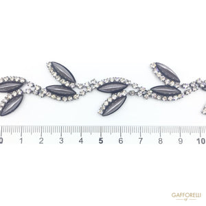 Rhinestones Trimming With Particular Shape 1956 - Gafforelli