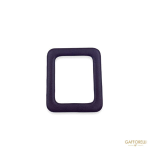Ring Covered in Eco Leather H336 - Gafforelli Srl rings