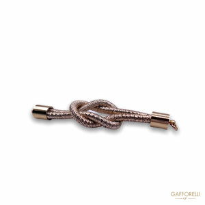 Rope Toggle With Hooks And Metal Support H277 - Gafforelli