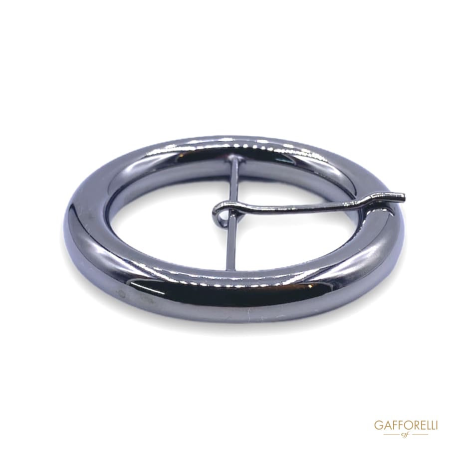 Round Buckle in Light Zamak E274 - Gafforelli Srl buckles