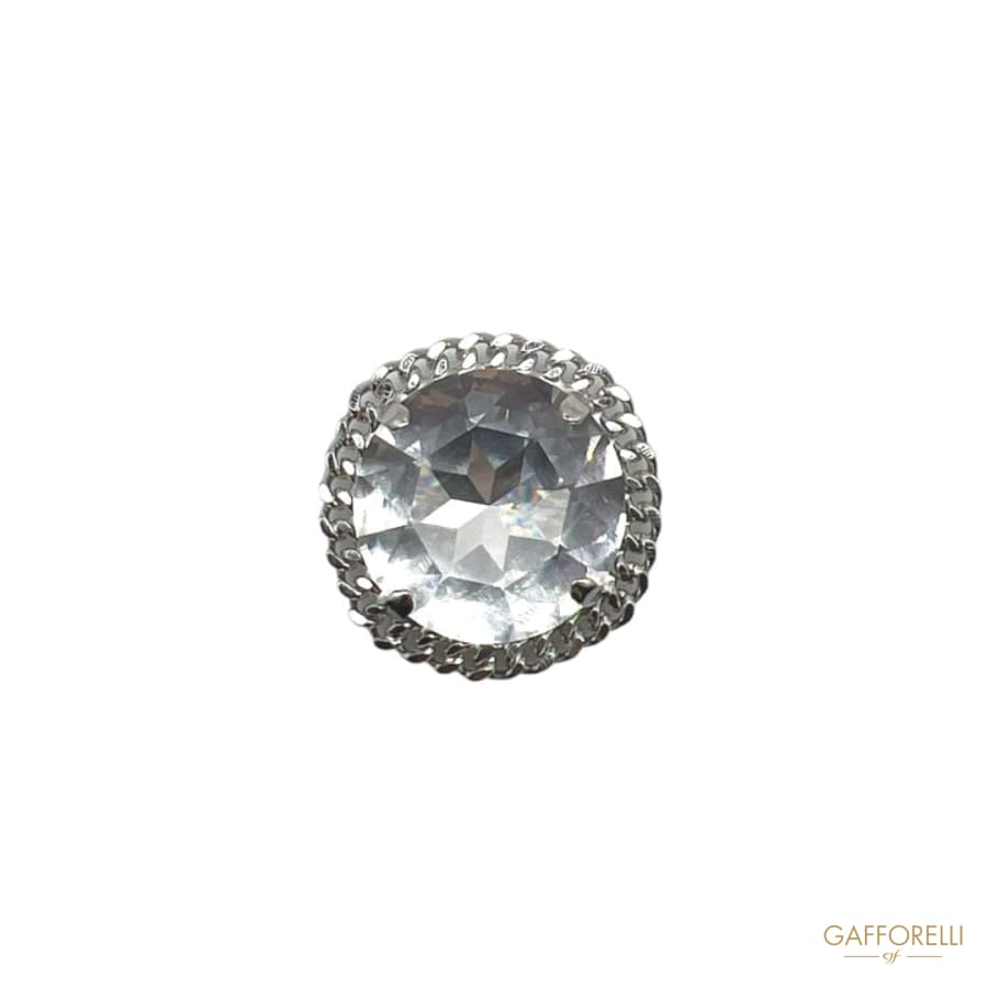 Rhinestone Buttons: Rhinestones Round Exclusive Buttons from France by  Modapierre, SKU 00060446 at $34 — Buy Exclusive Buttons Online