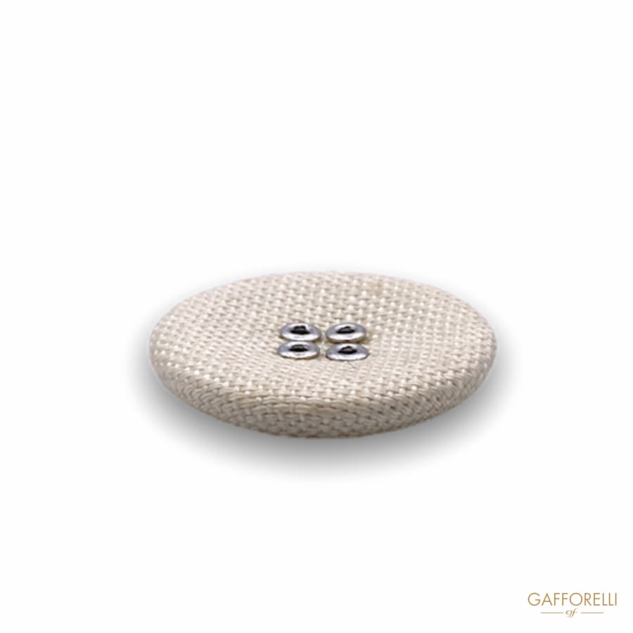 Round Button with Four Holes 1432 - Gafforelli Srl CLASSIC