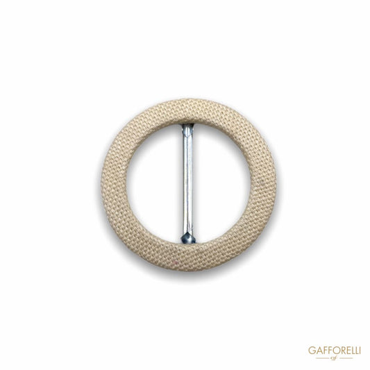 Round Covered Buckle 1427- Gafforelli Srl CLASSIC • COVERED