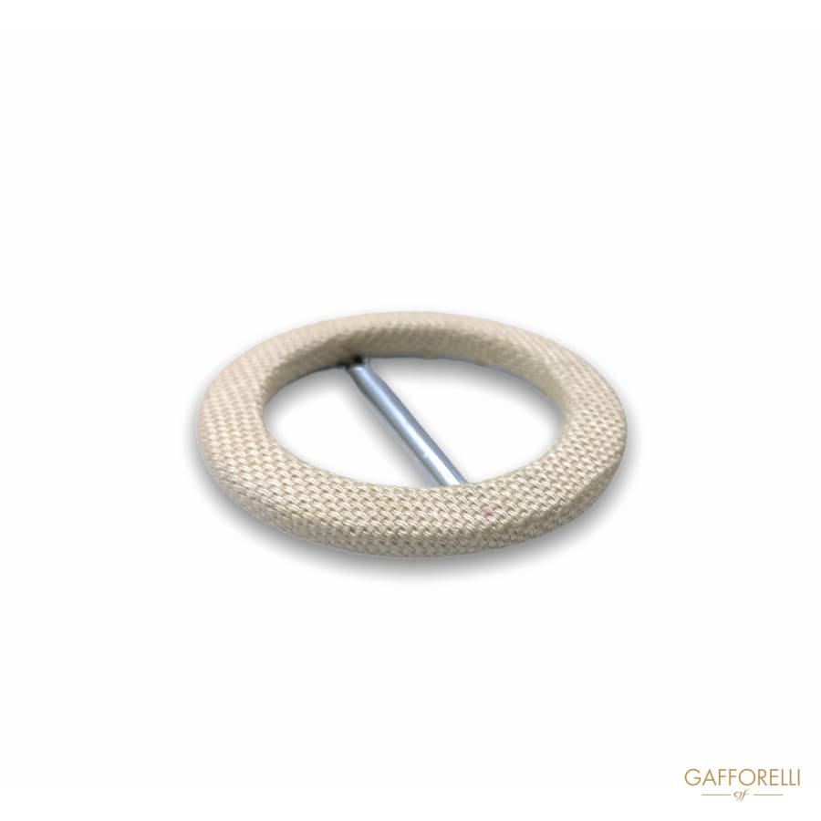 Round Covered Buckle 1427- Gafforelli Srl CLASSIC • COVERED