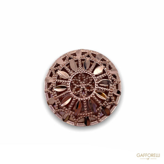 Round Imperial Ethnic Button B158 - Gafforelli Srl CLASSIC