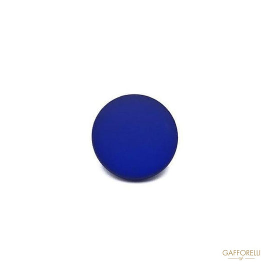 Rubberized Effect Polyester Button - Art. 0252 Go polyester
