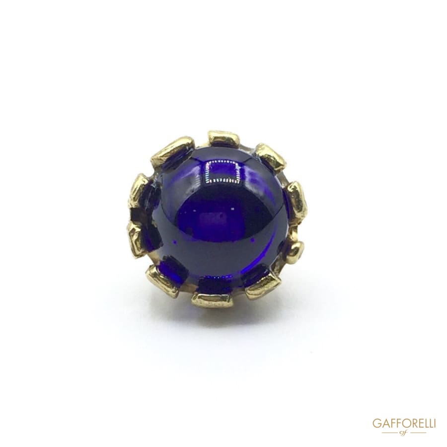 Shiny Cabochon Buttons In Glass - 5882 Mod Gafforelli Srl