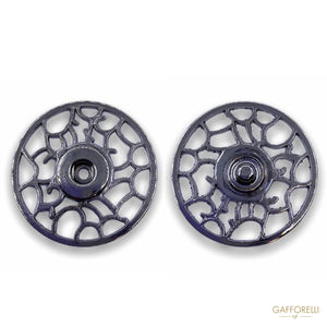 Snap Button with Decoration Fu 83 - Gafforelli Srl LIGHT