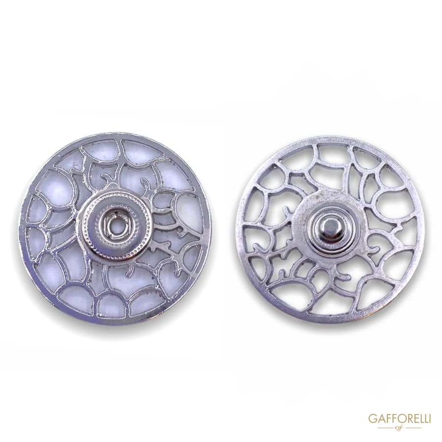 Snap Button with Decoration Fu 83 - Gafforelli Srl LIGHT