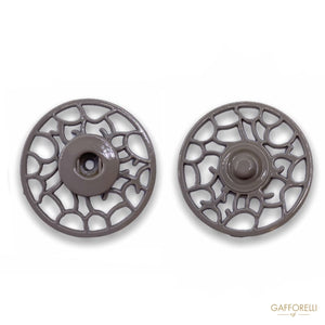 Snap Button with Decoration Fu 83 - Gafforelli Srl LIGHT