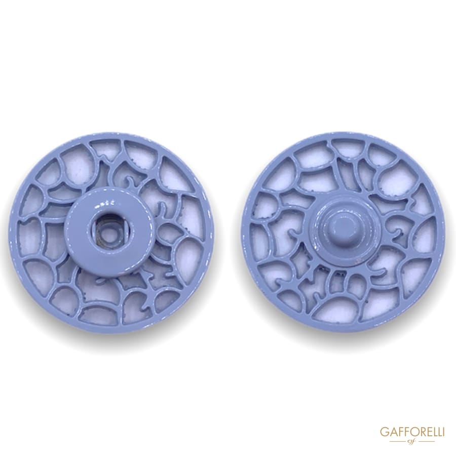 Snap Button with Decoration Fu 83 - Gafforelli Srl LIGHT
