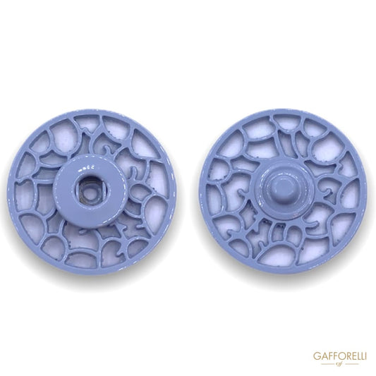 Snap Button with Decoration Fu 83 - Gafforelli Srl LIGHT