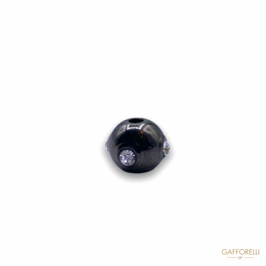 Spherical Two-hole Knot Clip with Swarovski 5436-