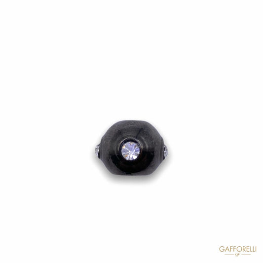 Spherical Two-hole Knot Clip with Swarovski 5436-