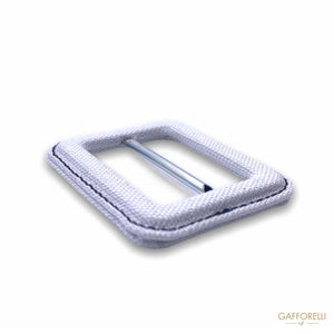 Square Buckle Covered with Designer Fabric Stitching H301-