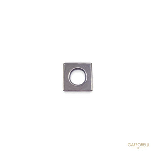 Square Flat Eyelets 2820 - Gafforelli Srl BRASS • CRYSTAL •