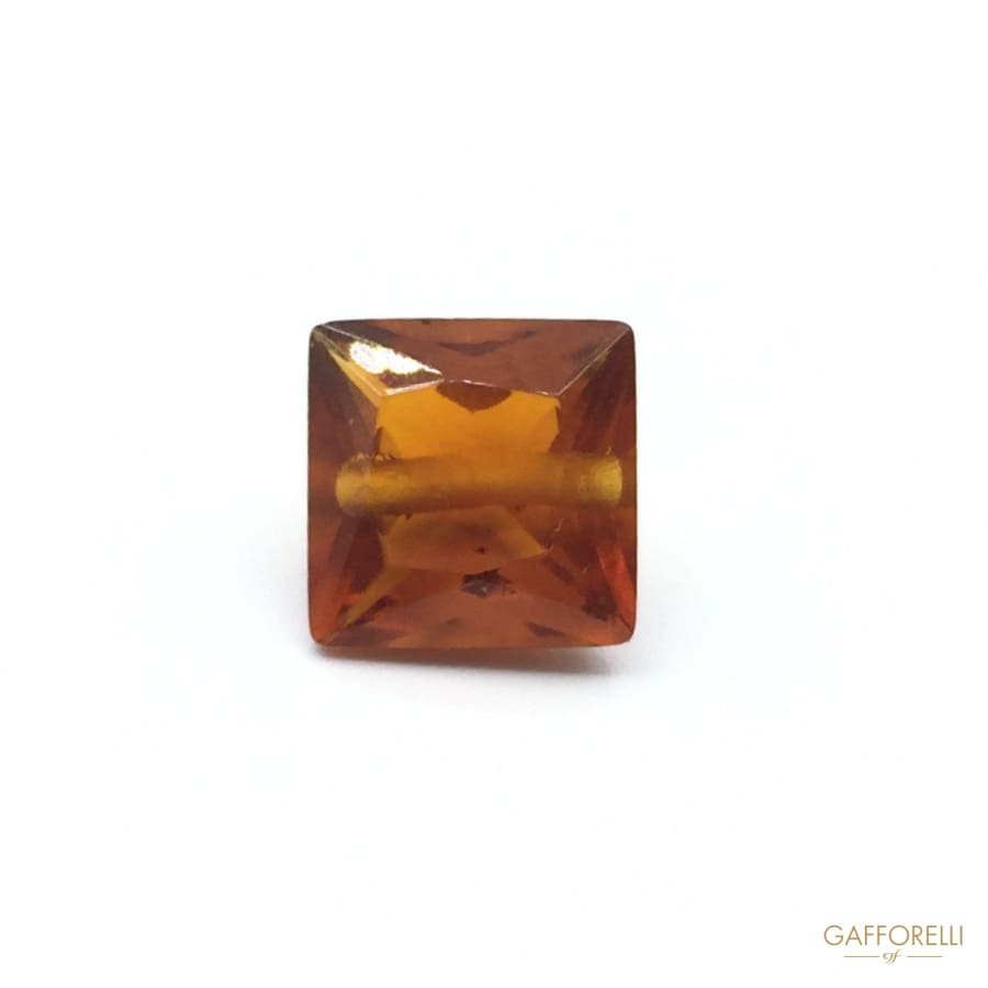Square Glass Buttons - Art. 5283 glass