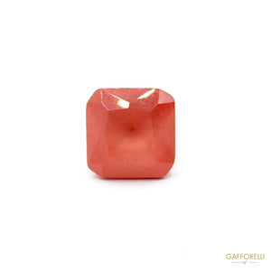 Square Glass Buttons with Old Style Effect Design - Art.