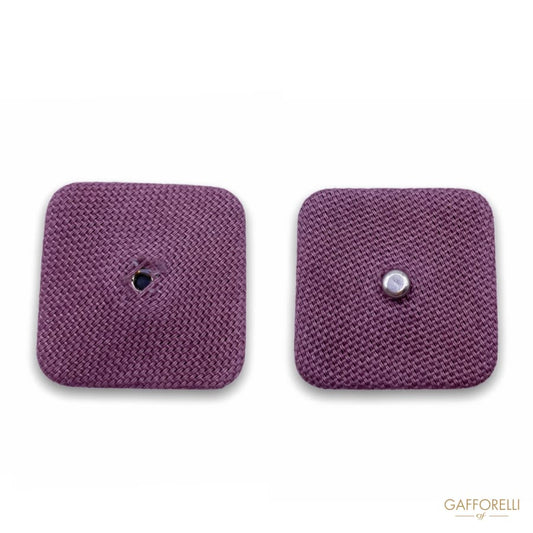 Square Lined Button 1822 - Gafforelli Srl fabric • LIGHT