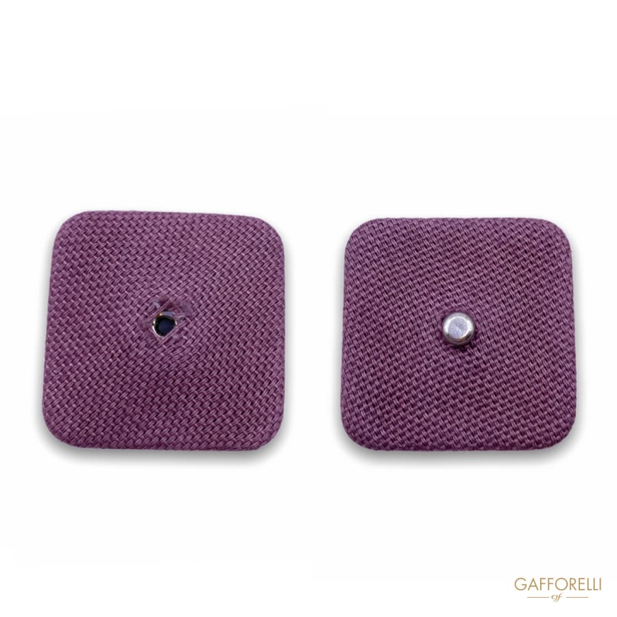 Square Lined Button 1822 - Gafforelli Srl fabric • LIGHT
