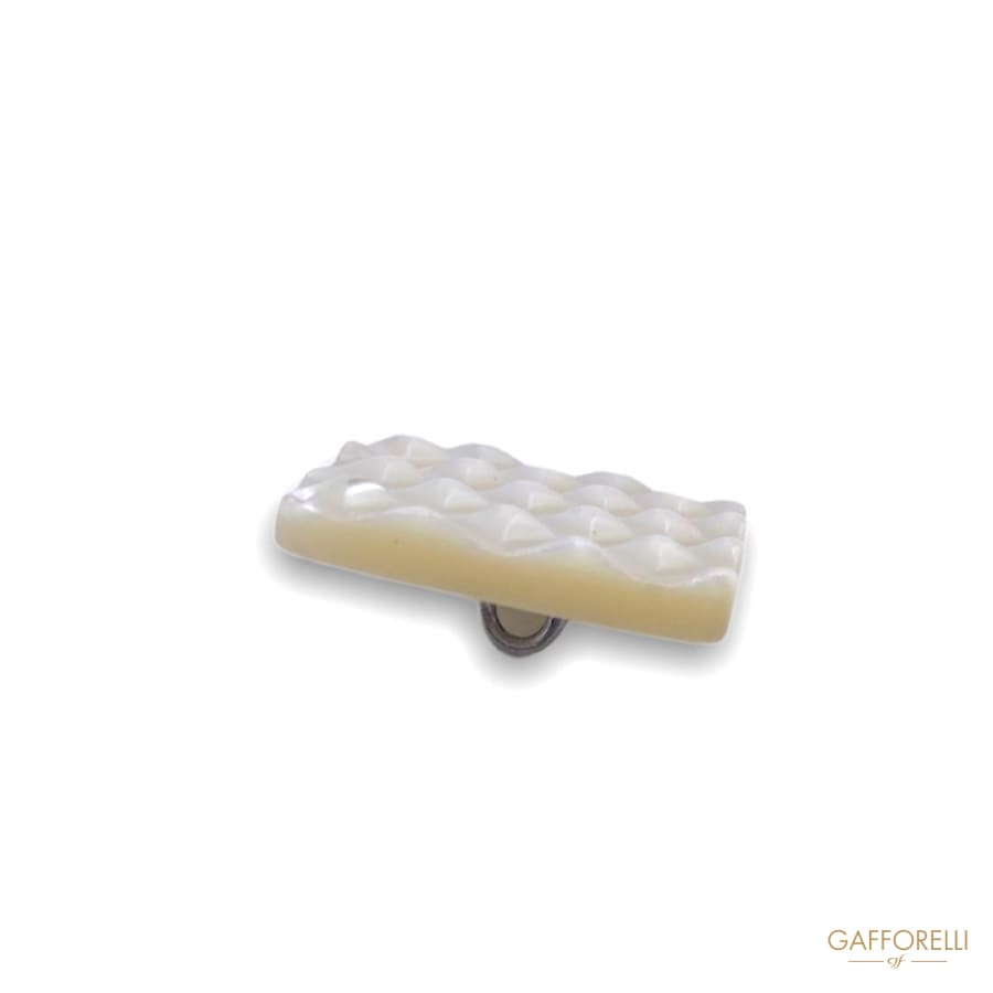 Square Mother-of-pearl Button 920 - Gafforelli Srl LIGHT •