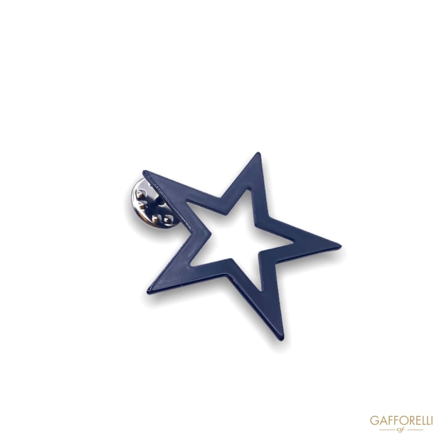 Star-shaped Brooch E158 - Gafforelli Srl BRIGHT • ELEGANT
