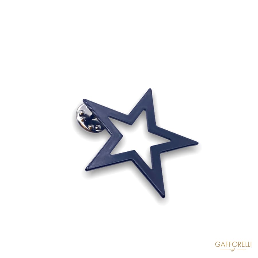 Star-shaped Brooch E158 - Gafforelli Srl BRIGHT • ELEGANT •