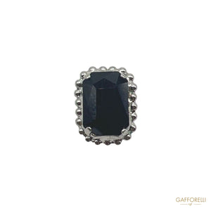 Swarovski Stone Button A574 - Gafforelli Srl rhinestone