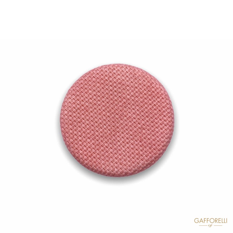 Tambourine Button Covered with Fabric H295 - Gafforelli Srl