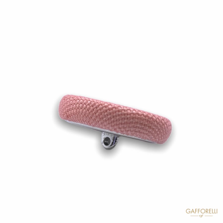 Tambourine Button Covered with Fabric H295 - Gafforelli Srl