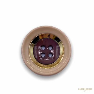 Three-color Modular Button D295 - Gafforelli Srl CLASSIC