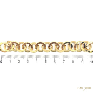 Trace Chain Available in Brass or Aluminium - Art. 2254