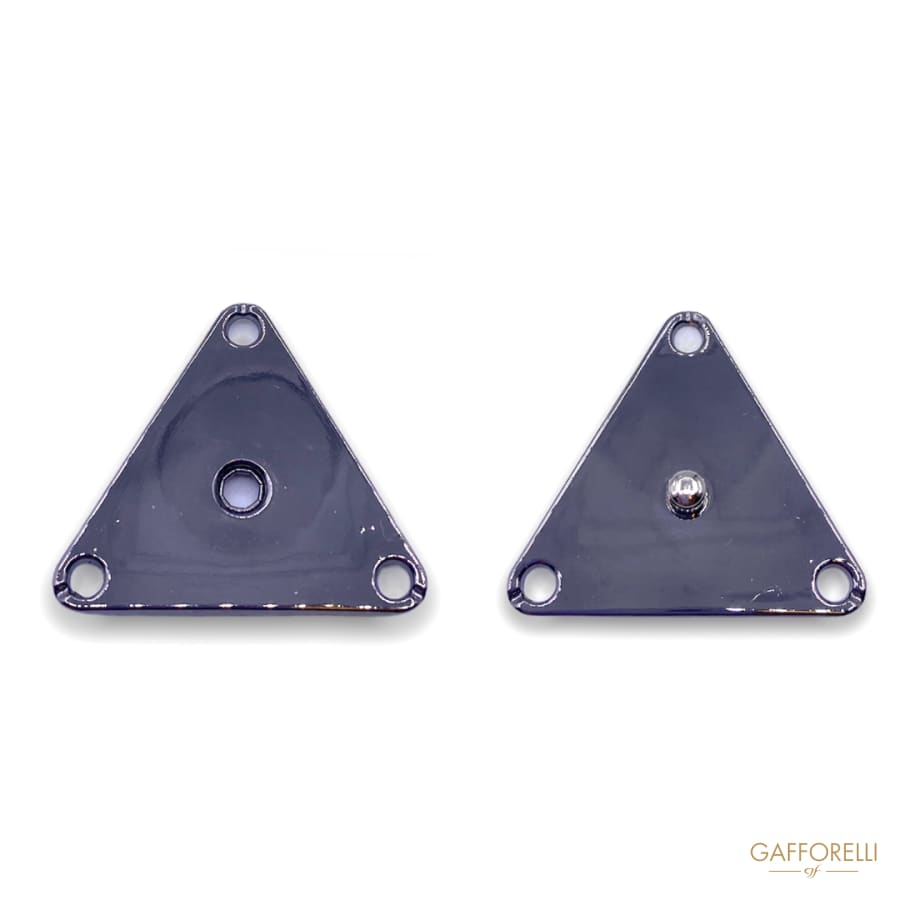 Triangular Snap Buttons in Zamak 8087 - Gafforelli Srl