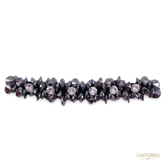 Trimmings Neckline with Beads and Swarovski Crystal Stones