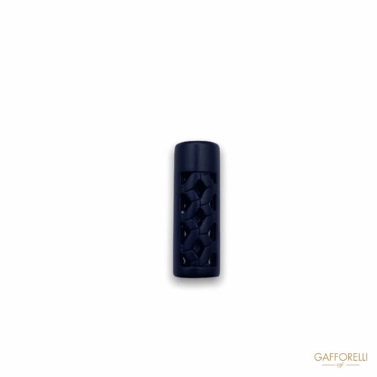 Particular Tubular Cord End in Painted Zamak E133