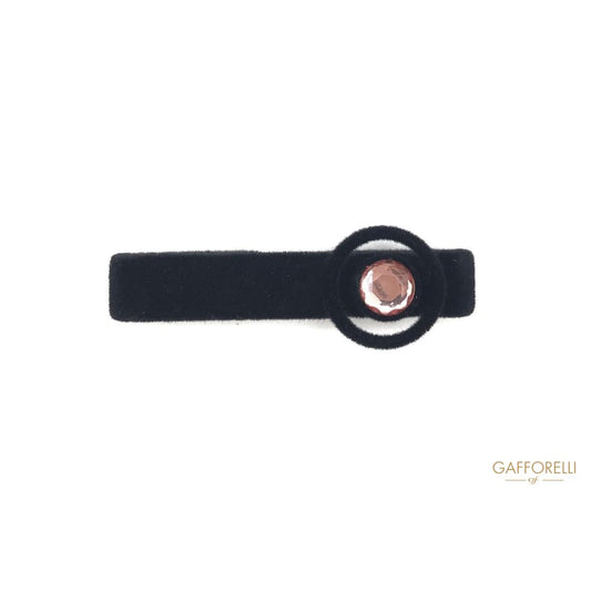 Velvet Pass with Swarovski 5.5cm - Art. 9258 pass
