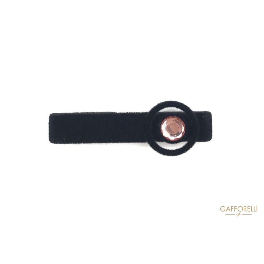 Velvet Pass with Swarovski 5.5cm - Art. 9258 pass